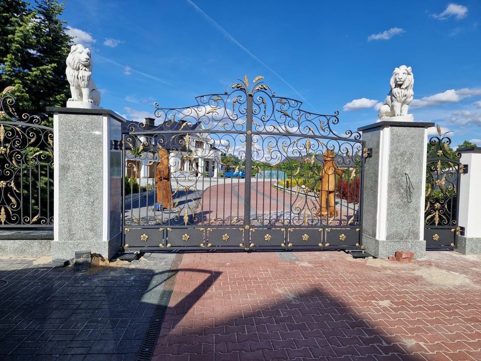 Schmiedezaüne , Modernezaüne/ Doppelstabmatten Aus Polen in Leipzig