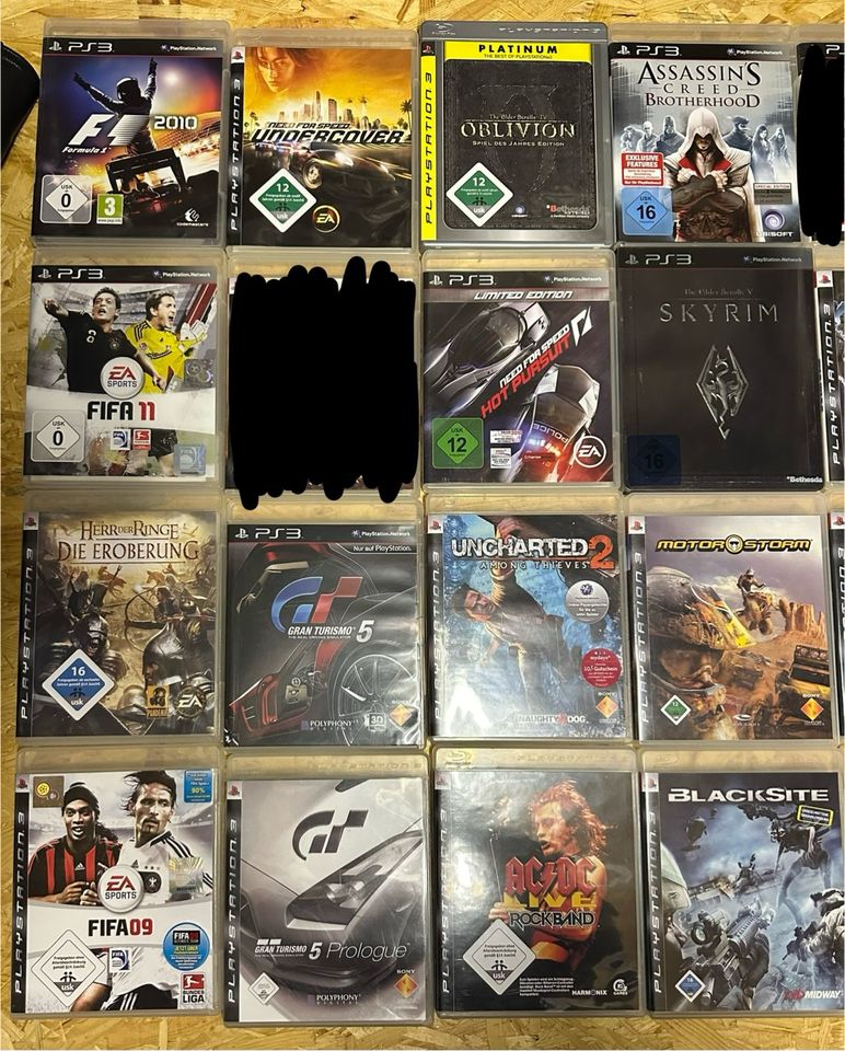 PS3 Spiele jeweils 5 € in Karlsruhe