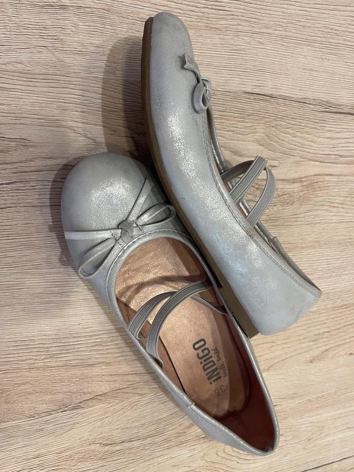 Schuhe 35 rosa Superfit Indigo Ballerina grau in Bergkirchen