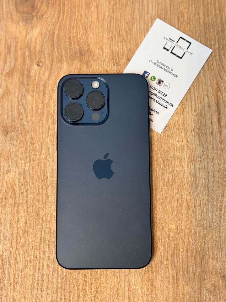 Apple iPhone 15 Pro Max 512 GB neuwertig in München