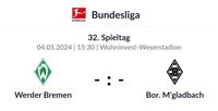 Werder Bremen vs. Gladbach Ticket Schleswig-Holstein - Bad Bramstedt Vorschau