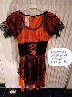 Hexen Kleid orange/schwarz Baden-Württemberg - Malsch Vorschau