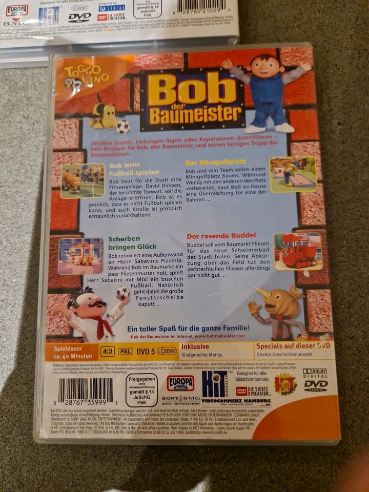 3 DVDs vom Bob der Baumeister in Attenkirchen