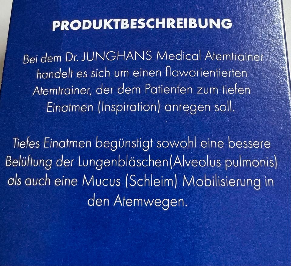 Atemtrainer Dr. Junghans in Edewecht