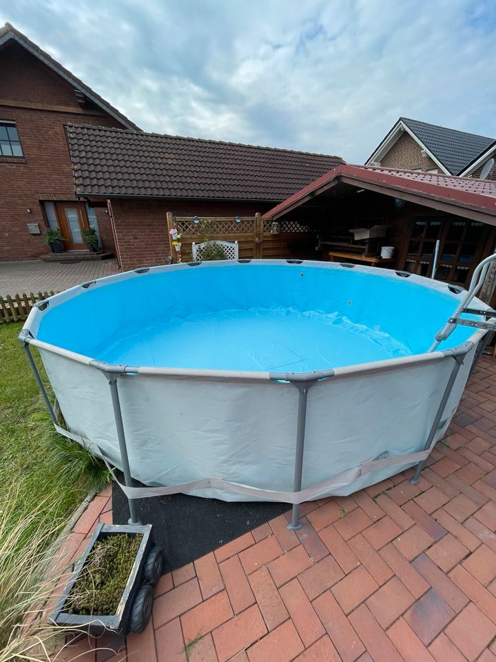 Verkauft wird hier ein Pool in Hage