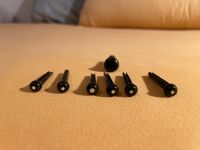 6 Gitarren Stecker Bridge Pins mit Dot und Endpin schwarz Nordrhein-Westfalen - Telgte Vorschau