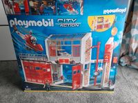 PLAYMOBIL City Action Set 9462 Große Feuerwache mit Hubschrauber Nordrhein-Westfalen - Beckum Vorschau