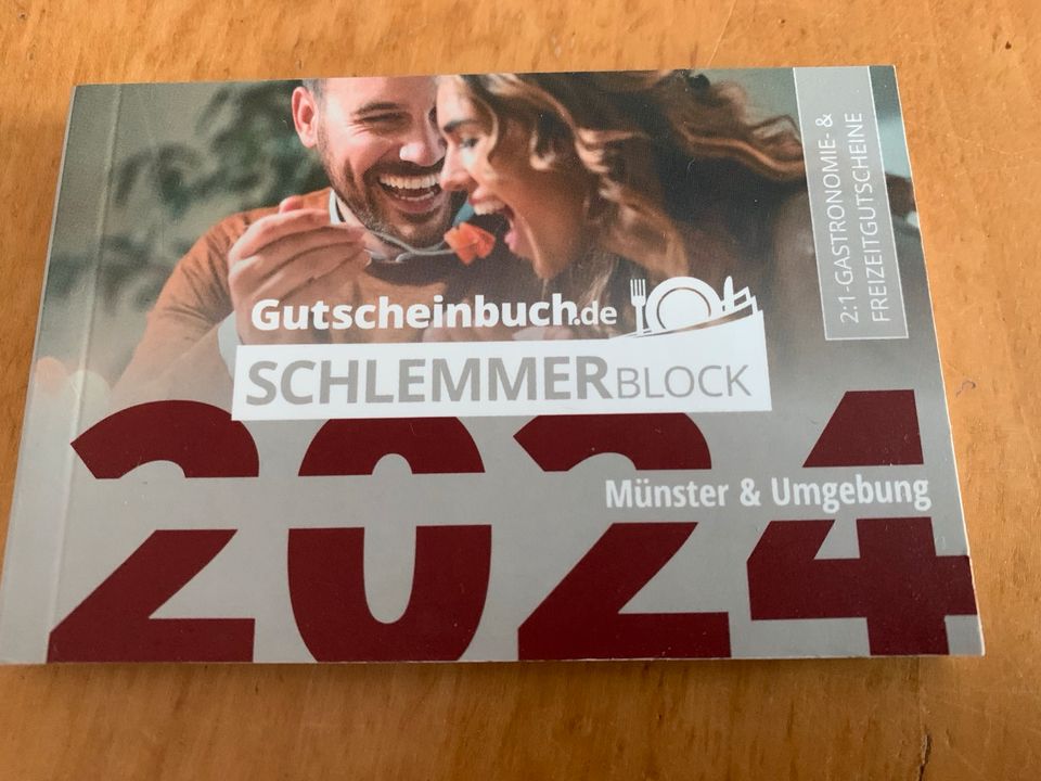 Schlemmerblock Münster, Versand plus 2€! in Bielefeld