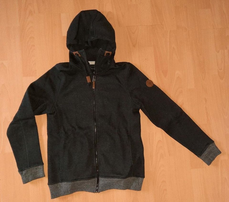 2x Sweatshirtjacke, Pullover, Herren Gr S, oliv und grau in Hünstetten