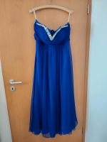 Blaues Kleid, trägerlos, Länge 116, hinten 2cm Blaues Abendkleid Niedersachsen - Lohne (Oldenburg) Vorschau