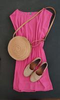 BENETTON Kleid  pink Rose bequem GrXS-S 5×getr NP119€ Bayern - Mühldorf a.Inn Vorschau