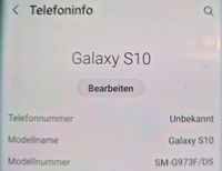 Galaxy  Samsung  s 10 ovp Hessen - Niedernhausen Vorschau