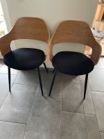 2x Esszimmerstühle HVIDOVRE (Eichenfurnier/Stoff schwarz) Nordrhein-Westfalen - Niederzier Vorschau