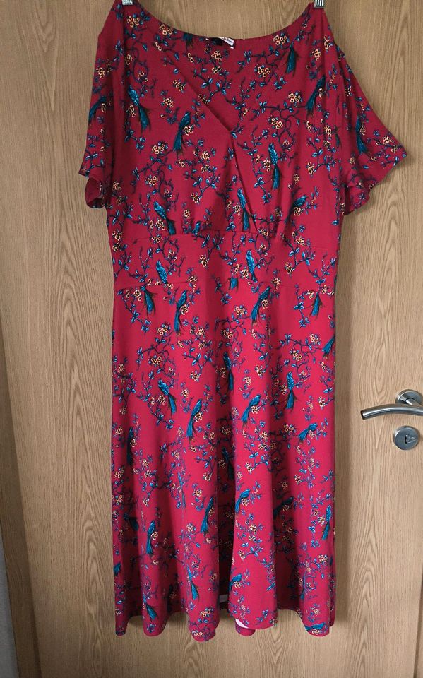 JOE BROWNS Gr. 44 XXL Jerseykleid Kleid Sommerkleid Rot in Bersteland