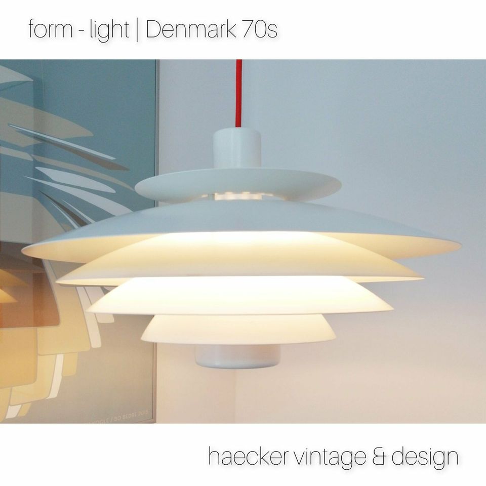 danish DESIGN lamellenlampe zu mid-century poulsen teak 70er in Frankfurt am Main