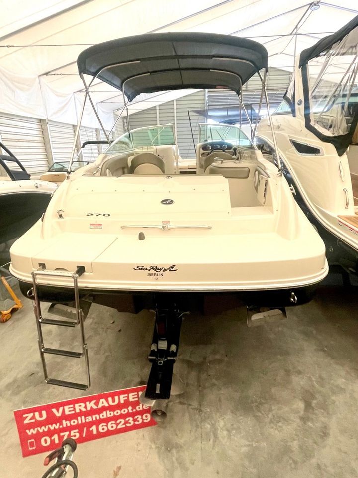 Sea Ray 270 SDX 8,1 L 425 PS Bestzustand EW 09 URLAUBSKLAR in Berlin