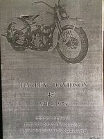 Werkstatthandbuch Harley Davidson 45" Nordrhein-Westfalen - Finnentrop Vorschau