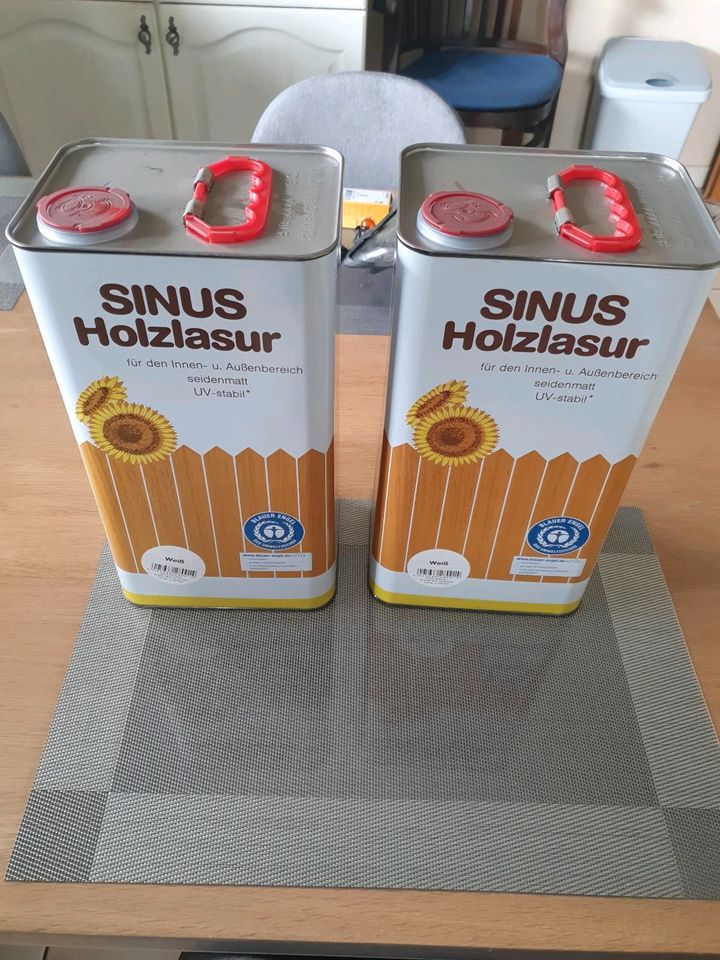 Sinus Holzlasur 2x5 Liter in Bramsche