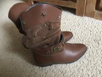 Stiefel braun, Cowboy, Cowgirl, 37 Sachsen - Sehmatal-Cranzahl Vorschau