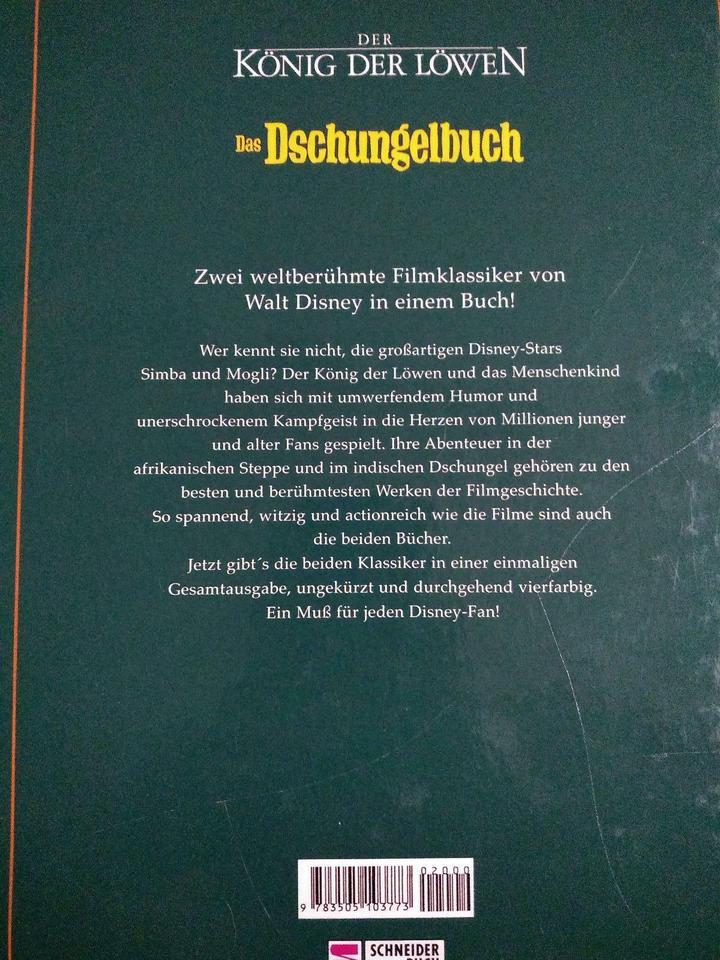 Disney der König der Löwen, Dschungelbuch, Schneider Sammelband in Weißenburg in Bayern