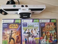 XBox 360 Kinect Kamera weiß + 3 Spiele Mecklenburg-Vorpommern - Wismar Vorschau