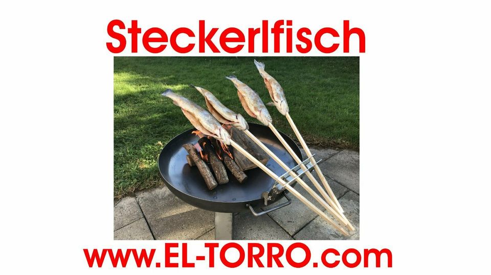 SONDERANGEBOT - 3 X sehr stabiler Multi HALTER 4er STECKERLFISCH in Werlte 