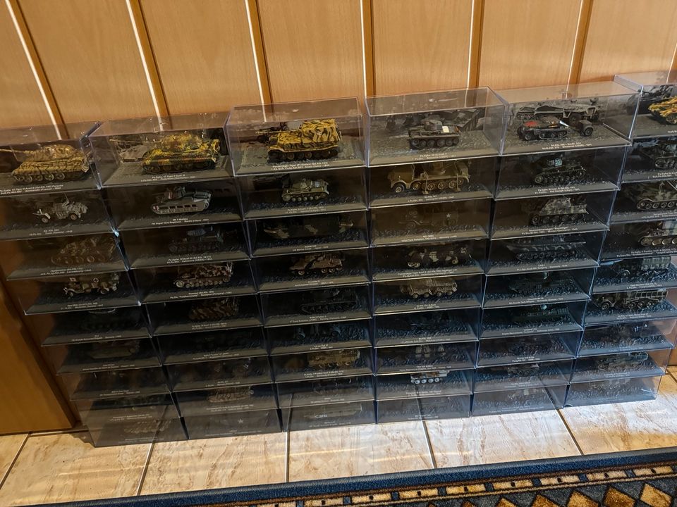 Die Panzersammlung De Agostini: 1/72 Modelle -KOMPLETTE SAMMLUNG in Marktleugast