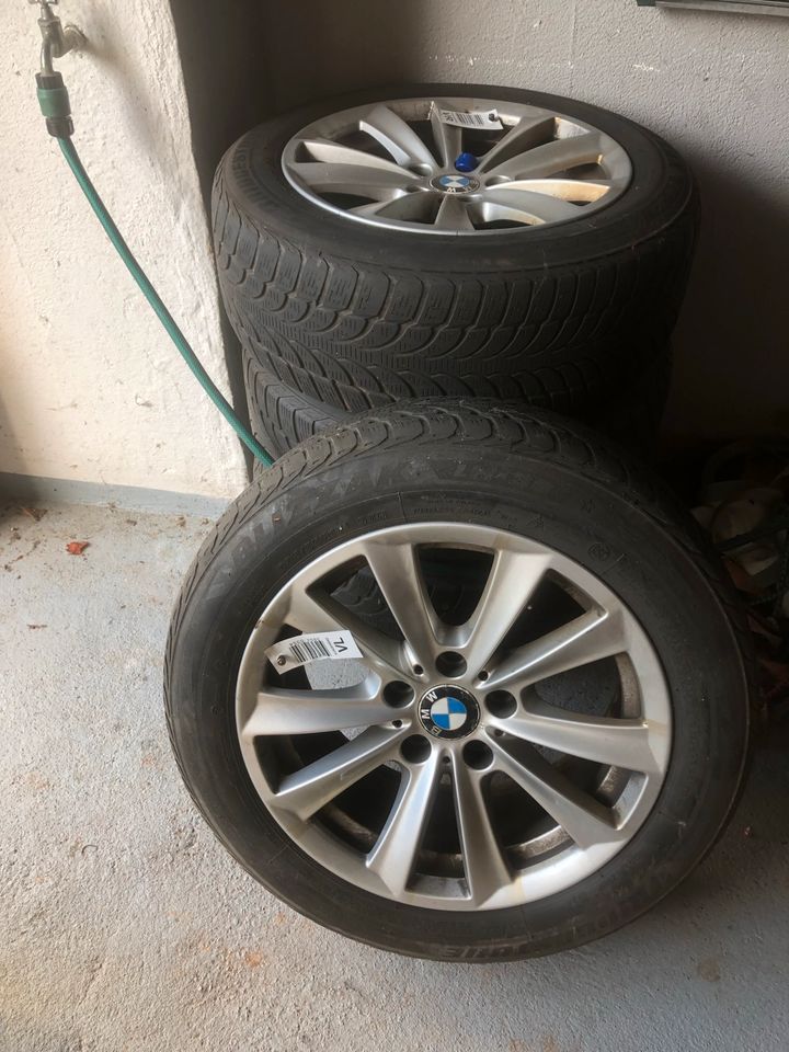 BMW F11 Alufelgen Winterreifen 225/55R17 in Illingen