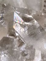 Mineralien Standstufe mit Stilbit auf Apophyllit Kristall Druse Sachsen - Torgau Vorschau