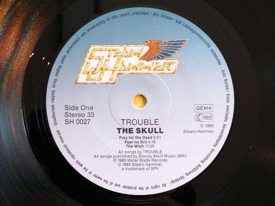 TROUBLE - The Skull Vinyl Heavy Metal Schallplatte in Bad Harzburg