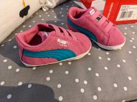 Puma Suede Krabbelschuhe, Größe 17, rosa/türkis, Mädchen Bayern - Neufarn Vorschau