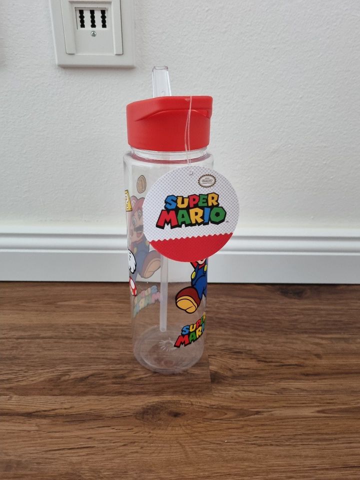 ORIGINAL NINTENDO SUPER MARIO TRINKFLASCHE DRINK BOTTLE - NEU in Norderstedt