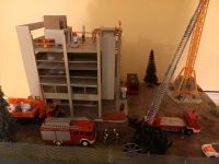 Diorama Baustelle Feuerwehr H0 mit Kibri, Preiser, Herpa Bayern - Nersingen Vorschau