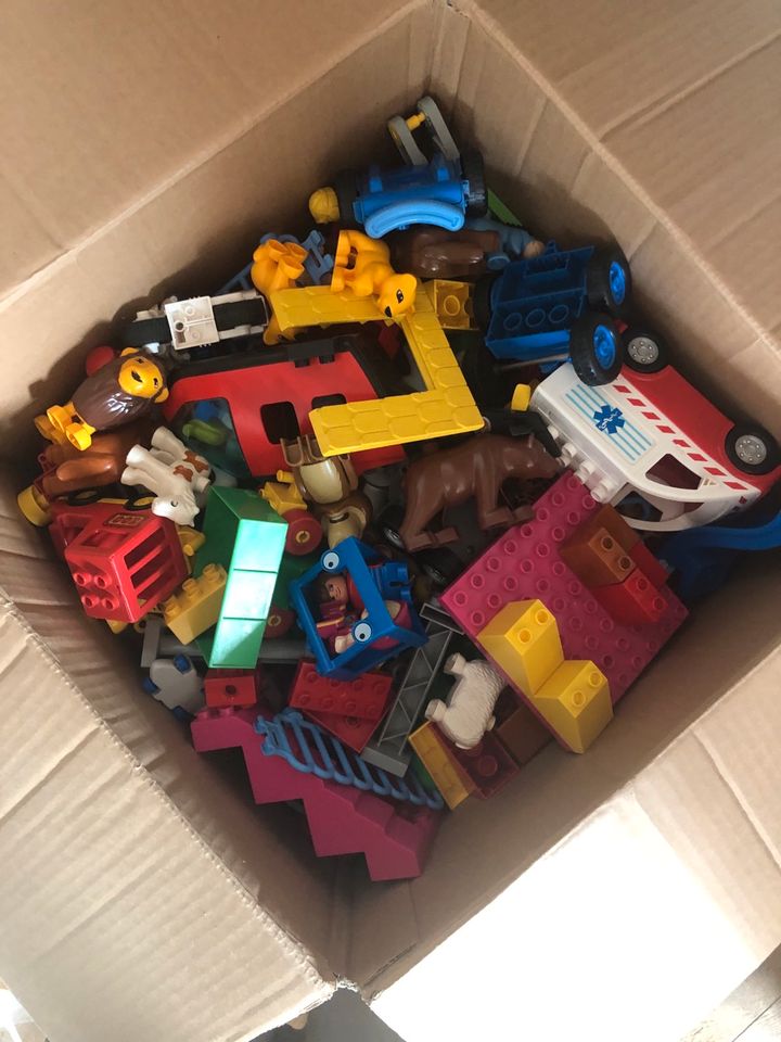 Komplette Kiste lego Duplo Playmobil in Schopp