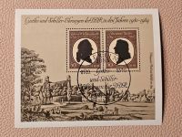Briefmarke DDR Goethe & Schiller Bayern - Wallerstein Vorschau