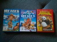 DVD's Ice Age 3, Ice Age 5 & Kung Fu Panda Schleswig-Holstein - Lübeck Vorschau