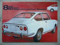 Seat 850 Sport Coupé Prospekt 1970 Spanien Katalog wie Fiat Baden-Württemberg - Isny im Allgäu Vorschau