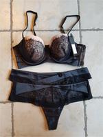 Hunkemöller Unterwäscheset schwarz BH/Slip/String Thüringen - Bucha Vorschau