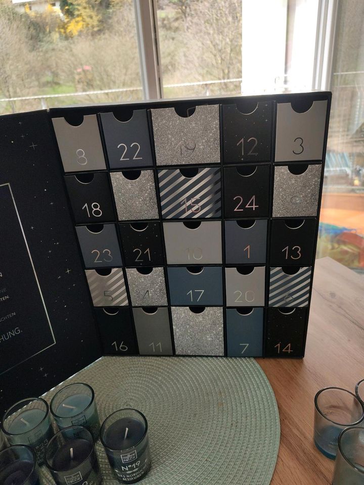 Adventskalender, Kerzen DIY selber machen ,Geschenk in Heidelberg