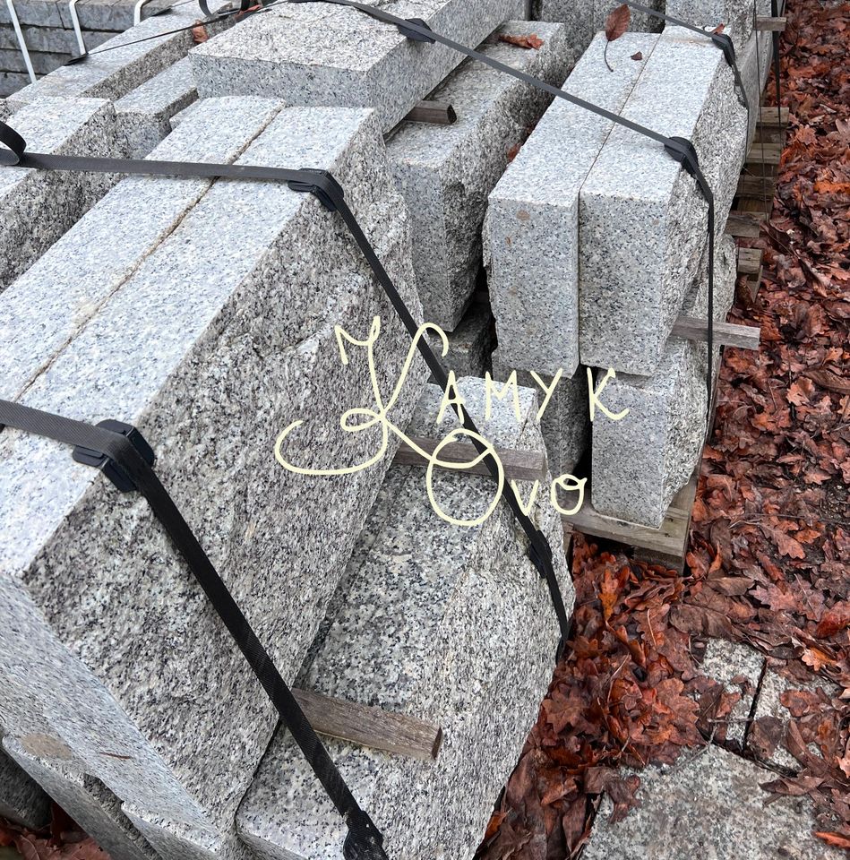 Granit Mauersteine 40x40x120✔️30x30x120 ✔️20x20x40✔️Quadersteine in Passau
