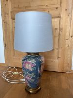 Tischlampe / Vasenlampe aus Keramik Vintage Blumen Bayern - Holzkirchen Vorschau