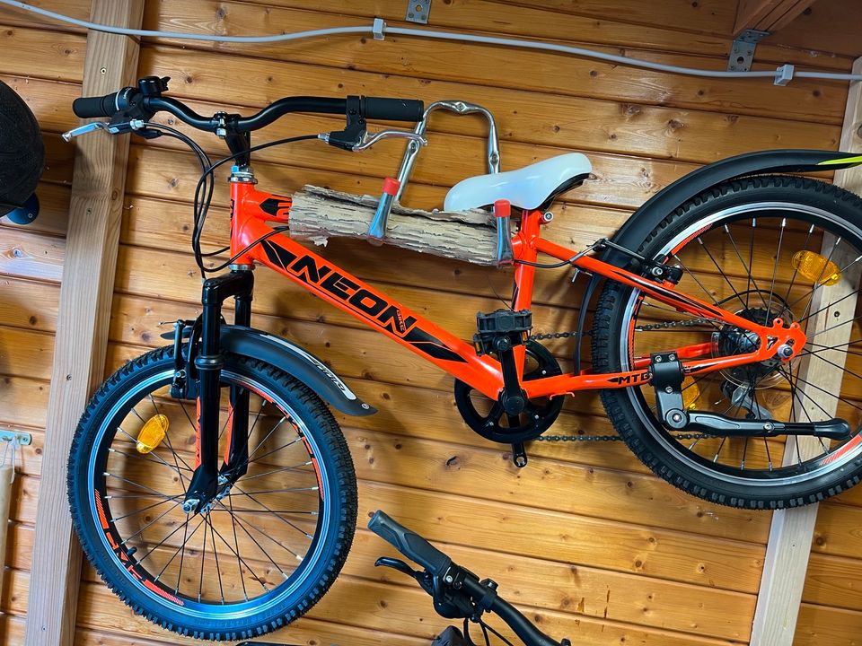 20 Zoll Mountainbike Rock Kinderfahrrad Neon orange in Dresden