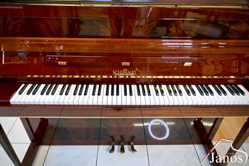 Exklusives Schimmel Klavier ✱ 112 cm ✱ Mahagoni Germany in Königsbrunn