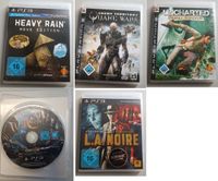 Playstation 3 PS3 Spiele Heavy Rain Enemy Territory L.A. Noire Frankfurt am Main - Fechenheim Vorschau