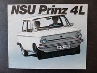 schöner NSU PRINZ 4 4L Prestige PROSPEKT Bayern - Hof (Saale) Vorschau