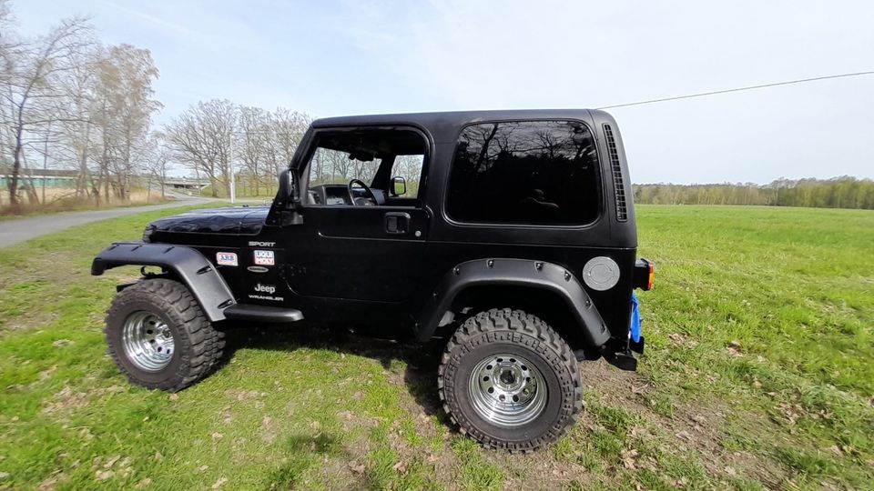 Jeep Wrangler TJ 4,0 in Ruhland