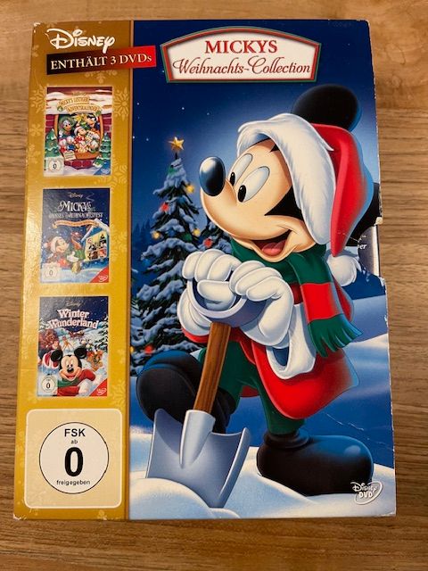 Walt Disneys "Mickeys Weihnachtscollection" - 3er DVD Box in Hamburg