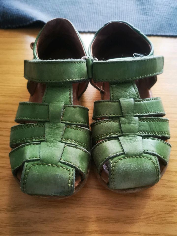 Naturino Sandalen gr. 25 grün unisex Leder in Holzwickede