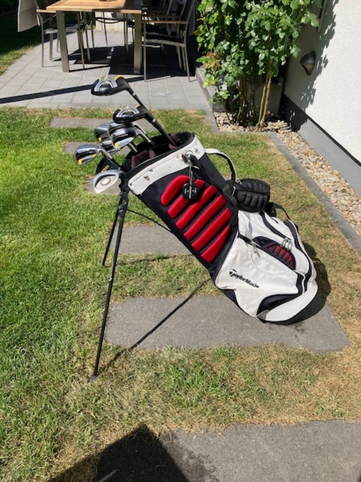 Golfbag Taylor Made gebraucht mit Schlägersatz Wilson Firestick in Ingolstadt