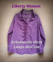LIBERTY WOMAN Zauberhafte Bluse ,toller Kragen,Baumwolle 48 Hessen - Wiesbaden Vorschau